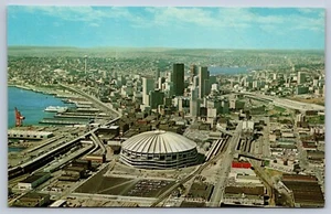 Postal del estadio abovedado Seattle Washington King County Home of Seahawks - Imagen 1 de 2
