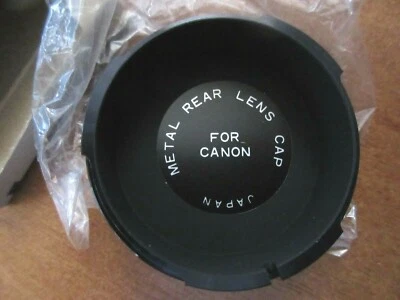 Vintage Spiratone Metal Rear Cap For Canon Camera In Original Box Made In Japan - Image 1 of 4