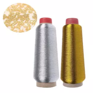 Metallic Embroidery Thread 150D Hand Stitching Cord for Decorative Sewing Tool - Picture 1 of 7