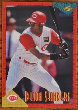 1994 Score Rookie/Traded #RT57 Deion Sanders Cincinnati Reds