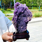 2950g  Natural purple grape agate quartz crystal granular mineral specimen