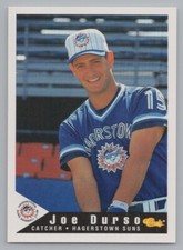 Joe Durso 1994 Classic Best Hagerstown Suns Minor League 