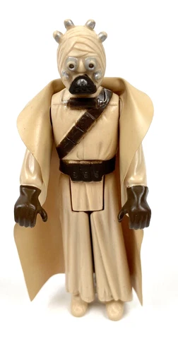 Vintage Star Wars 1977 Sand People Tusken Raider Figure Hong Kong Cover