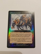 Ghastly Demise FOIL Odyssey NM Black Common MAGIC THE GATHERING