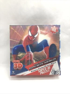 The Amazing Spider-Man 2 Movie Super 3D 150 Piece Jigsaw Puzzle 18" x 12" NEW - Image 1 of 2