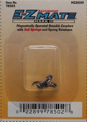 BACHMANN N SCALE EZ MATE MAGNETICALLY OPERATED KNUCKLE COUPLERS BAC78502 NEW!!! - Image 1 of 2