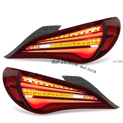 LED Turn Signal Rear Red Tail Lights Assembly For Mercedes Benz CLA  2014-2019 - Image 1 of 4