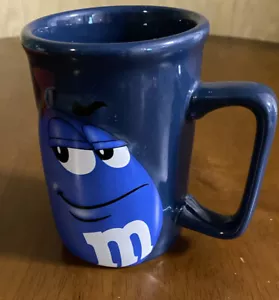 M & M's Blue Man Mug Mars Licensed MM Coffee Cup/Mug 4.5 Inches - Picture 1 of 4