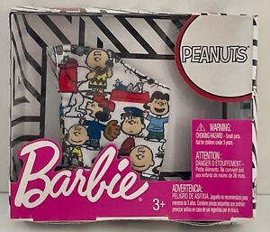 Barbie Peanuts Fashion Pack (Shirt) - NIB - Box Squished