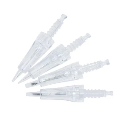 Cartuccia per tatuaggi ago microblading sopracciglia con macchina trucco permanente - Immagine 1 di 4