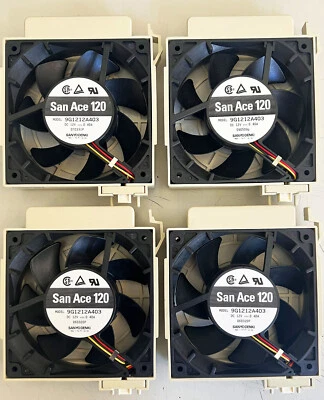 4 Stück Gehäuselüfter 120mm 12V San Ace 120 Supermicro FAN-0053 - Bild 1 von 3