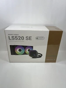 DeepCool LS520 High-Performance 240mm ARGB CPU Liquid Cooler - Black - Zdjęcie 1 z 1
