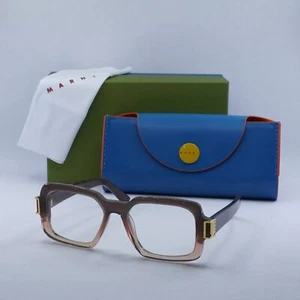 NEW Marni ZAMALEK OPTICAL CWI Brown Fade 54mm Eyeglasses - Picture 1 of 6