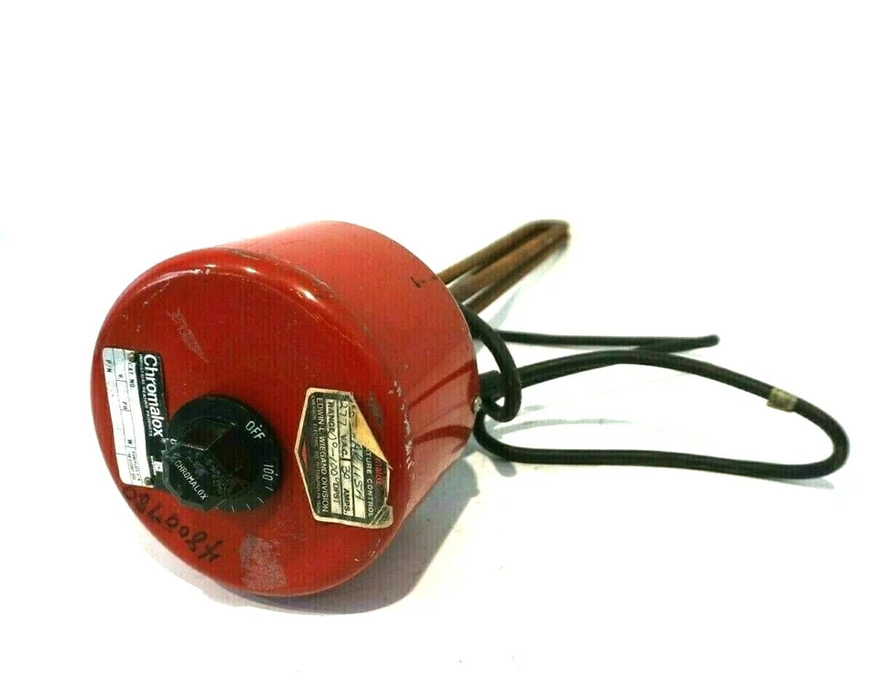 USED CHROMALOX ARMTO-2005T1 IMMERSION HEATER 156-500518-565  ARMTO2005T1 - Image 1 of 2