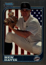1997 Bowman Chrome International #181 Ben Davis