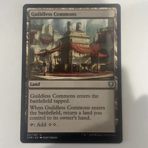 Magic The Gathering Guildless Commons Commander Legends 351/361 regular poco común casi nuevo envío rápido - Imagen 1 de 6