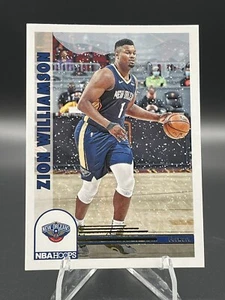 2022-23 NBA Hoops Winter Tribute Zion Williamson #296 New Orleans Pelicans - Picture 1 of 2