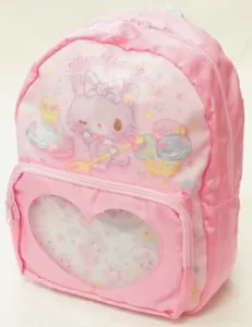 Mochila Mewkledreamy SANRIO Bolso Transparente Bolsillo Garls Niños Rosa Kawaii Haert - Imagen 1 de 5