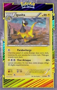 Iguolta Holo Deck Promo - XY02:Etincelles-37/106 - Carte Pokemon Neuve Française - Imagen 1 de 1