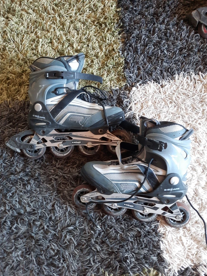 B-SQUARE Inliner Inlineskates Hockeyskates ABEC 7 Aluschine Gr.43 - Bild 1 von 1