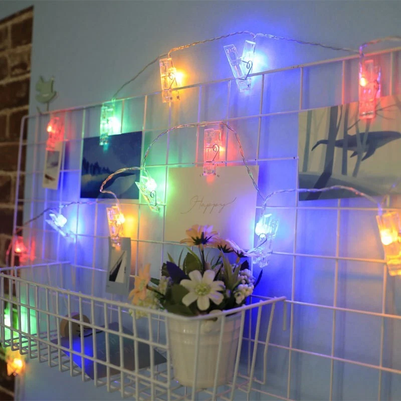 Photo Clip String Lights 40LED 13FT With USB For Ramadan Party Wedding Decorate - Image 1 of 4