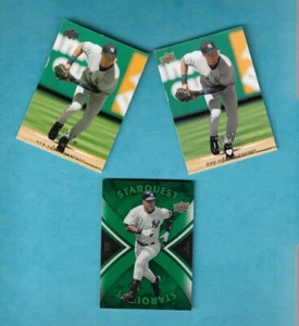  2008 Upper Deck Baseball Karten Lot x3 Derek Jeter 248 297 SQ-9 New York Yankees - Bild 1 von 2