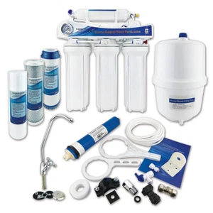 Reverse Osmosis Water Filter System 50 GPD 5 Stage Unpumped for Residential Use - Picture 1 of 10