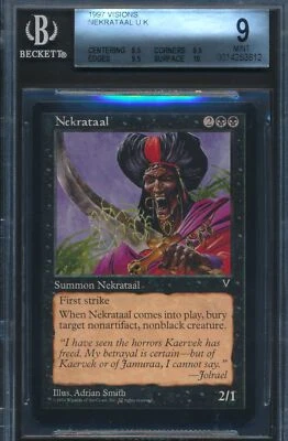 Visions Nekrataal BGS 9 Graded Magic MTG (3812) -magicgraders- - Image 1 of 3