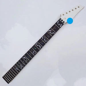 For Ibanez 24 Fret Electric Guitar Neck Tree of Life Abalone Inlay with Logo - Picture 1 of 7