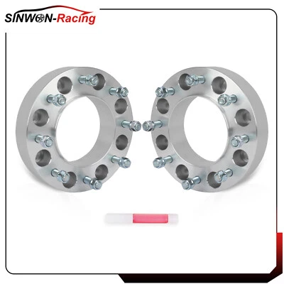 (2) For Ford F350 Super Duty Ram 3500 Dually 8x200 Hubcentric Wheel Spacers 2" - Image 1 of 4