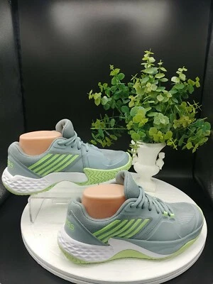 K-Swiss Women's Aero Court Abyss/Paradise Green US Size 8 Grey and Green EUC - Image 1 of 4