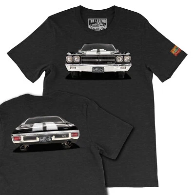 1970 Chevelle, Custom Your Vintage Car Tee, Legend Classic Car, Men's T-shirts  - Image 1 of 3