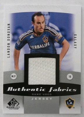 2011 SP Game Used Authentic Fabrics #AF-LD  Landon Donovan Game-used Patch Relic - Image 1 of 2