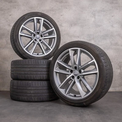 Audi A7 S7 Felgen 20 Zoll 4K C8 Sommerräder 4K8601025M anthrazit matt - Bild 1 von 4