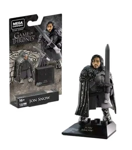 MEGA CONSTRUX BLACK SERIES GAME OF THRONES JON SNOW  - Picture 1 of 1