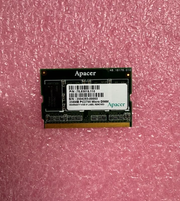 Apacer 256MB PC2700 Micro DIMM 78.83019.110 Vintage DIMM - Image 1 of 2