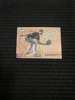 2020 Stadium Club Chrome Manny Machado Wave Refractor  - Image 1 of 3