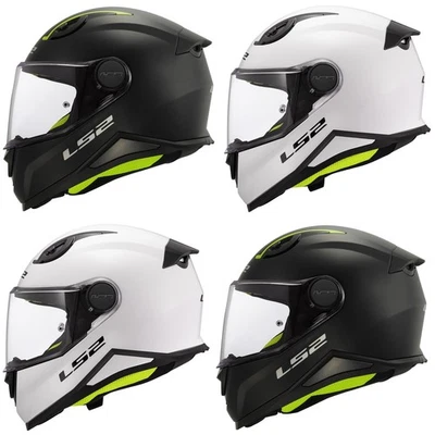 LS2 FF812 Kid Plain Motorcycle Helmet Full Face Juniors Road Legal ECE Approved