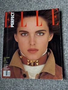 Vintage Fashion Magazine Elle October 1988 Susan Miner Cover - Picture 1 of 14