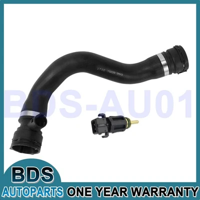 Radiator Hose with sensoe for BMW X5 E53 2003-2006 17127509963 13621433077 ﻿ - Image 1 of 4