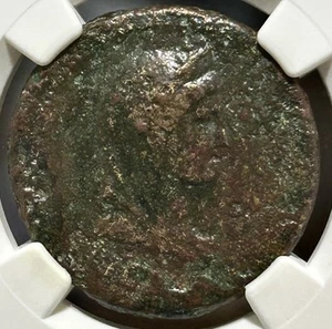 Drusus Livilla (?) as Pietas AE Dupondius AD 22/23 under Tiberius NGC Ch F - Picture 1 of 4