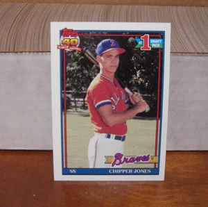 1991 Topps MLB Baseball Complete Set, 792 Cards. Chipper Rookie - Imagen 1 de 2