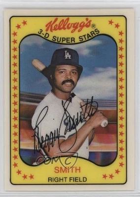 1981 Kellogg's 3-D Super Stars Reggie Smith #36 - Image 1 of 2