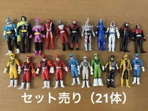 Super Sentai Kamen Rider Series Soft Vinyl 21 Figure Set Used - Picture 1 of 2