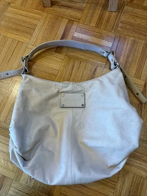 KENNETH COLE New York Beige Genuine Leather HOBO shoulder bag  - Image 1 of 4