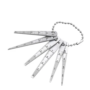 6 Pcs Weld Inspection Ruler Gauge Welding Welder Tools Measuring - Picture 1 of 11