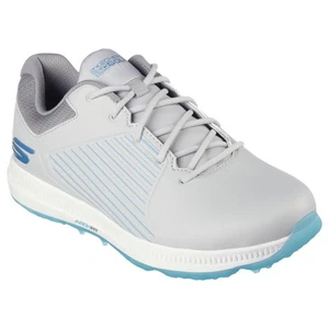 Skechers Go Golf Elite 5 para mujer - GF gris sin clavos/turquesa (123065/GYTQ) - Imagen 1 de 20