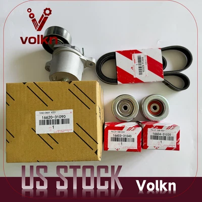NEW Drive Belt Tensioner and Pulley Kit for 2017-2022 Toyota Highlander 3.5L - Image 1 of 4