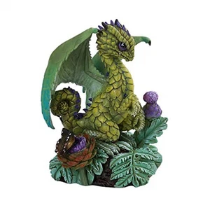 Artichoke Dragon Figurine by Stanley Morrison New - Picture 1 of 2
