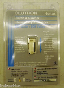 Ariadni Incandescent 600W Preset Dimmers 120V Switch - Picture 1 of 3